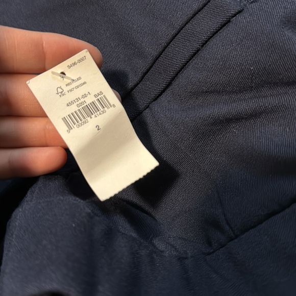 NWT! GAP Navy Blue High Rise BiStretch Flare Pants - Size 2 🔹 - Picture 6 of 9
